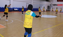 Haliliye'de Öğrenciler Voleybol Kursunda Ter Döküyor