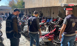 Urfa’da Motosiklet Pazarına Baskın: 200 Bin Lira Ceza