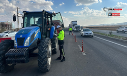 Urfa’nın Kara Yollarında Denetimler Devam Ediyor: 105 Sürücüye Ceza