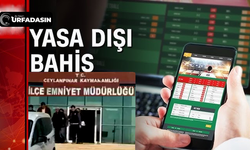 Yasadışı Bahis Operasyonu Şanlıurfa'ya Sıçradı!