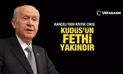 Bahçeli'den Kudüs Açıklaması