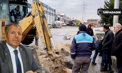 Şanlıurfa Evren Sanayi Sitesinde Yağmur Suyuna Karşı Drenaj Çalışması