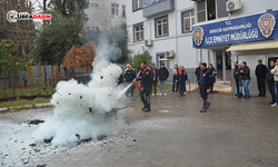 Birecik İlçe Emniyet Müdürlüğü Personeline Yangın Eğitimi