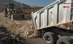 Şanlıurfa'da Büyükşehir Belediyesince Hafriyat Döküm Sahası Oluşturuldu