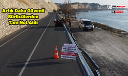 Halfeti-Birecik Yolunda Trafik Güvenliğini Artırıyor