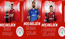 Karaköprü Belediyespor'da 3 Transfer Birden