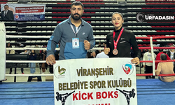 Türkiye Kick Boks Şampiyonası’nda Viranşehirli Leyla Demir Türkiye 3.'sü Oldu