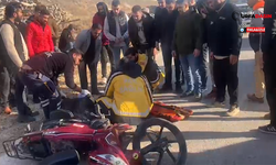 Şanlıurfa'da Devrilen Motosikletin Sürücüsü Yaralandı