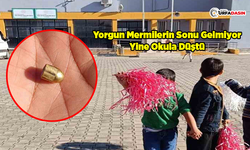 Şanlıurfa'da Öğrenciler Oyun Oynarken Okulun Bahçesine Mermi Düştü