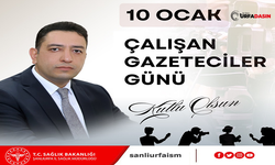 İl Sağlık Müdürü Solmaz, 10 Ocak Çalışan Gazeteciler Günü’nü Kutladı