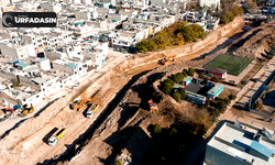 Şanlıurfa Taşkın Derelerin Yapım İşi Hızla Devam Ediyor