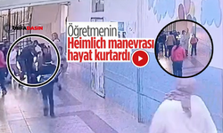 Şanlıurfa'da Heimlich Manevrası Yine Hayat Kurtardı!