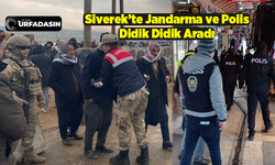 Siverek'te 254 Jandarma ve Emniyet Personeliyle Denetimler Yapıldı