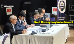 Urfa Kent Konseyi Seçiminde Yeterli Çoğunluk Sağlanamadı