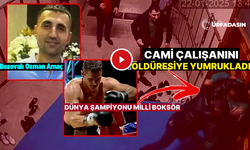 İstanbul'da Cami Görevlisi Şanlıurfalı Osman Amaç, Milli Bokserin Saldırısına Uğradı