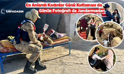 Jandarma Şanlıurfa'da Kadınlar Gününden Habersiz Kadınları Unutmadı