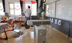 Minik Başkan Talimatı Verdi: Harran İlkokulu’na 3 Klima Takıldı
