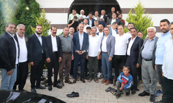 Başkan Kuş ve Beraberindekiler Bakırtaş’ta Halkla Buluştu