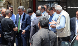 AK Parti Şanlıurfa İl Başkanı Mehmet İlhami Günbegi Buğday Pazarı Esnafını Ziyaret Etti