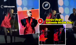 Şarkıcı Derya Uluğ'a Şanlıurfa Konserinde Su Şişesi Fırlatıldı
