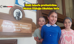 Şanlıurfalı Ünlü Felsefeci Ahmet Arslan'ın Adı Mezun Olduğu Okulun Bir Sınıfına Verildi