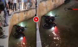 Balıklıgöl'e Motosiklet Düştü !