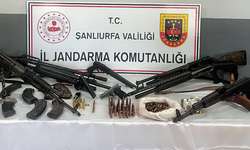 Şanlıurfa'da Silah Operasyonunda Ele Geçirilenler Arasında Piyade Tüfeği Bile Var
