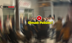 Birecik'te Acil Servis Önünde Polisin Müdahalesi Sert Oldu