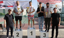 Urfa’da Gençlik Haftası Tenis Turnuvasında İşte Dereceye Girenler