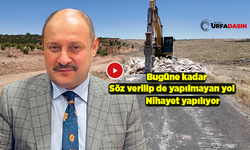 Halfeti Bozova Arasındaki 39 Km’lik Yol Yıllar Sonra Asfalta Kavuşuyor