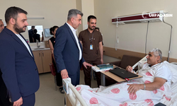AK Parti Şanlıurfa İl Başkanı Günbegi'den Hastalara Geçmiş Olsun Ziyareti