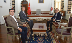 Başkan Bucak'tan Göreve Başlayan Kaymakam Sak'a Ziyaret
