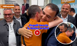 Engelli Genç İşe Gireceğini Duyunca Aksaray’ın Urfalı İŞKUR Müdürüne Böyle Sarıldı