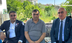 CHP Halfeti İlçe Başkanı Ahmet Vural'a Geçmiş Olsun Ziyareti