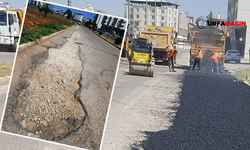 Viranşehir'de, Büyükşehir Belediyesi Yama Ekibinden Hummalı Çalışma!