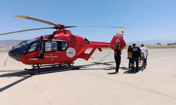 Şanlıurfa'ya, Cizreden Helikopterle Hasta Nakli