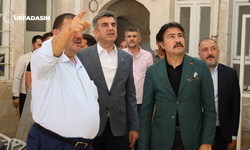 Şanlıurfa'da, AK Parti'nin Teşkilat Akademisi Eğitim Programı Arası Esnaf Ziyareti
