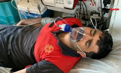 Şanlıurfa'da Yangına Müdehale Eden İtfaiye Eri Fenalaştı !