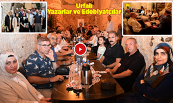 Harran Üniversitesi Rektörü, Urfa’nın Birbirinden Ünlü Yazarlarıyla Buluştu Çalışmalarını Anlattı