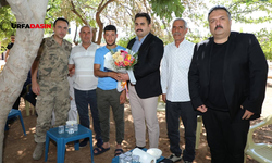 GATA'dan Taburcu Olan Viranşehirli Uzman Çavuş'a Kaymakam Kemal Ülkü’den Ziyaret