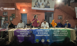 Şanlıurfa'da Apo'nun Evinin Önünde Barış ve Demokratik Toplum Çağrısı Halk Buluşması