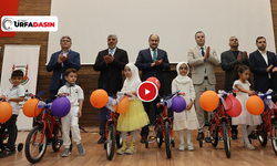 Şanlıurfa'da Kur'an Kursunu Tamamlayan 700 Öğrenciye Bisiklet Dağıtıldı