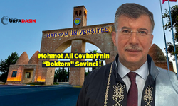 AK Parti Şanlıurfa Milletvekili Cevheri Doktorasını Tamamladı Cübbesini Giydi