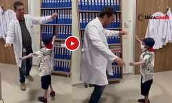 Doktor, Kanseri Yenen Urfalı Minik Hastasıyla Erik Dalı Oynadı!