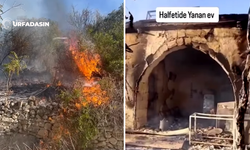 Halfeti’de Korkutan Yangın Yerleşim Alanlarına Ulaştı