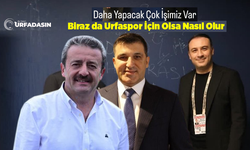 Taraftarlar, Maruf Güneş,İbrahim Hatipoğlu Ve Nihat Kırmız'dan Urfaspor'a Destek Bekliyor