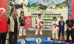 Viranşehirli Karateciler Rize’den Madalyalarla Döndü