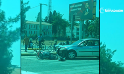 Harran'da Motosiklet İle Otomobil Çarpıştı:1 Yaralı