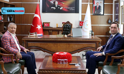 Faruk Pınarbaşı'ndan Halfeti Kaymakamlığı’na Hayırlı Olsun Ziyareti