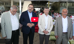 Başkan Canpolat Ve Vekil Cevheri’den Hal Pazarı Esnafına Ziyaret